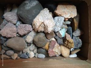 lot 358 image: Box Of Rocks