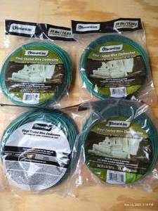 lot 359 image: (4) 50-Ft. Vinyl Coated Clothesline - Brand New