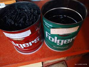 lot 382 image: (2) Cans Of Sheetrock Screws