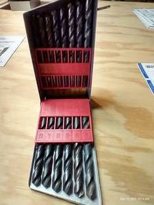 lot 385 image: Drildex 116 To 12 By 164 Drill Bits - All Bits Present