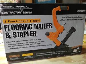 lot 444 image: Flooring Nailer & Stapler - New In Box