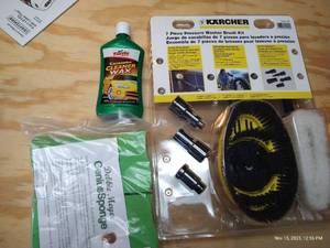 lot 450 image: Car CleaningPressure Washing Kit