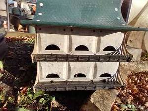 lot 500 image: Purple Martin Birdhouse