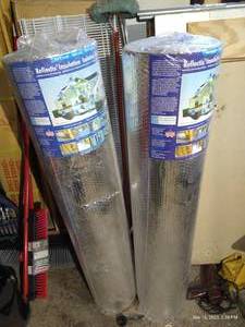 lot 574 image: (2) Rolls Reflectix Insulation - Brand New