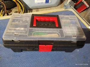 lot 581 image: Small Tool Box With Contents