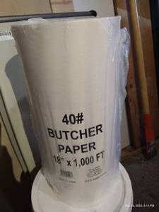 lot 604 image: Large Roll Butcher Paper - Brand New
