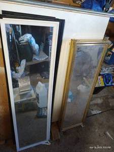 lot 609 image: (9) Tall Mirrors