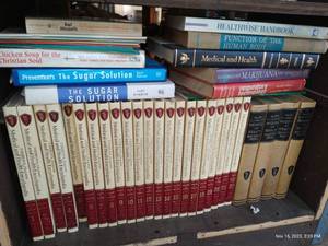 lot 616 image: Shelf Of Medical Books - Medical And Health Encyclopedia Sets & Other Misc.