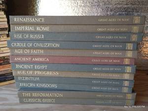 lot 625 image: Great Ages Of Man TimeLife Book Set