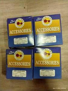 lot 637 image: (4) Boxes Thumlers Tumbler Grit - Brand New