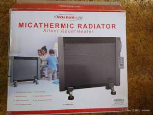 lot 672 image: MiCathermic Radiator Room Heater Like New