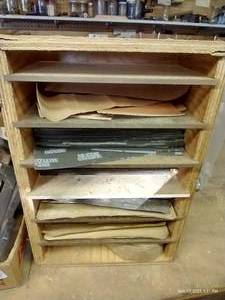 lot 763 image: Organizing Bin of Various Sanding Papers