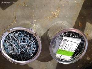 lot 769 image: Two Cans Roofing Screws