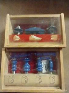 lot 776 image: Two Boxes Specialized Router Bits