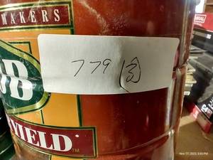 lot 779 image: Three Cans of Galvanized Nails