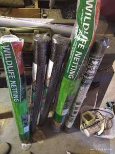 lot 787 image: Five NEW Deerblock Mesh Rolls & Wildlife Netting