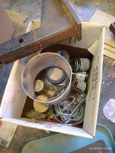 lot 804 image: Box of Miscellaneous - Hitch Platform, Etc