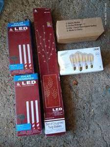 lot 855 image: NIB Lighting & Decor Lot