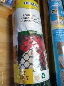 lot 889 image: New Roll of Poultry Fence