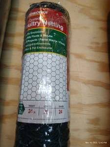 lot 891 image: New Roll of Poultry Netting