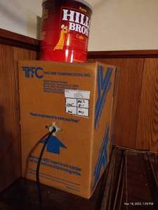 lot 896 image: 1,000 Roll of TV Cable  Can of Cable Junction Boxes