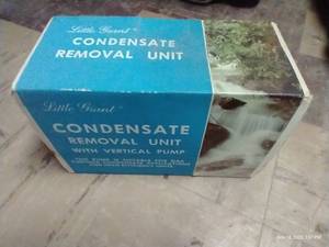 lot 911 image: Vintage New Little Giant Condensate Removal UnitPump