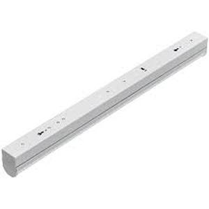 lot 21 image: Commercial Electric 3 ft. Plug In or Direct Wire Power Connection White 4000K Integrated LED Strip Light with Power Cord and Linking Cord