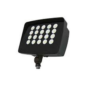 lot 13 image: Commercial Electric 250W Equivalent Integrated LED Bronze Outdoor High Output Flood Light, 9500 Lumens, 4000K, Dusk-to-Dawn