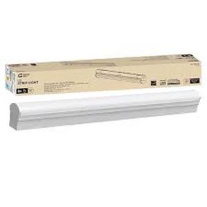 lot 22 image: Commercial Electric 2 ft LED Garage Workshop Ceiling Strip Light Fixture Shop Light Hardwire 1800 Lumens 4000K Bright White
