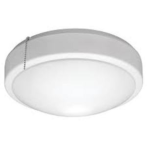 lot 32 image: Hampton Bay 11 in. Warm and Bright White Light Universal LED Ceiling Fan Light Kit