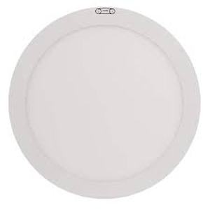 lot 34 image: Commercial Electric 11 in. 12.5-Watt Dimmable White Integrated LED Edge-Lit Round Flat Panel Flush Mount Ceiling Light Color Changing