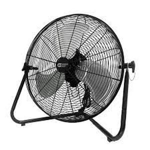 lot 93 image: Commercial Electric 20 in. 3-Speed High Velocity Floor Fan
