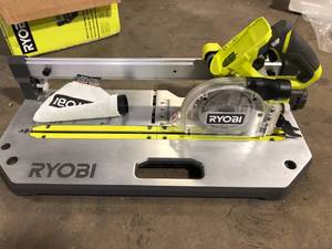 RYOBI ONE 18V 5.5in. Cordless Flooring Saw with Blade (Tool Only)  Customer Returns See Pictures