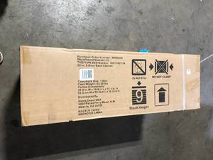 Husky Ready-to-Assemble 24-Gauge Steel 2-Door Garage Base Cabinet in Black (28 in. W x 32.8 in. H x 18.3 in. D)     Customer Returns See Pictures