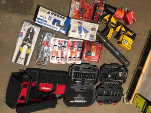 Lot of Assorted Tools and Hardware Various Models and Conditions  Customer Returns See Pictures