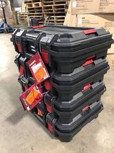 Lot of Husky Build-Out Tool Case   Customer Returns See Pictures