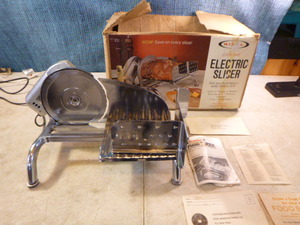 lot 66 image: Rival Chrome Electric Slicer