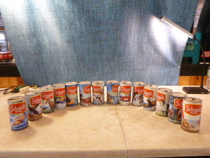 lot 69 image: 14 Vintage Schmidt Beer Cans
