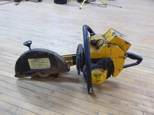 lot 98 image: Partner Chain Saw with Cut-Off Attachment