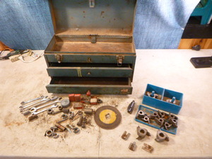 lot 121 image: Toolbox with Tools