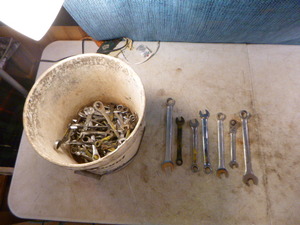 lot 125 image: Lot of Wrenches
