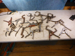 lot 131 image: Variety of Clamps