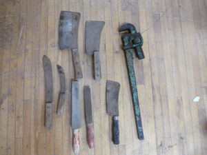 lot 177 image: Meat Cleavers