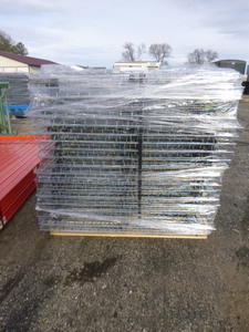 lot 6 image: 40 Pallet Racking Wire Racks