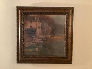 lot 82 image: C. Hous Framed Picture