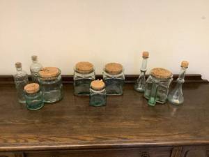 lot 97 image: Glass Jar Lot