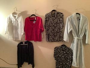 lot 59 image: Womens XL Shirts
