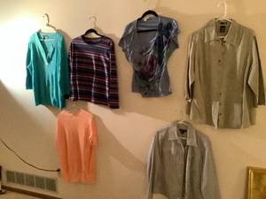 lot 541 image: Womens XL Shirts