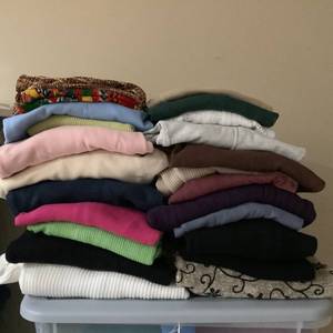 lot 610 image: Womens L Shirts