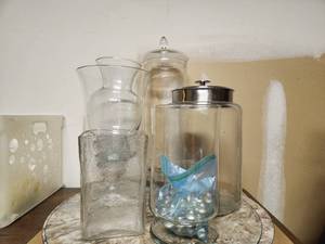 lot 709 image: Vases, Jars and Candles